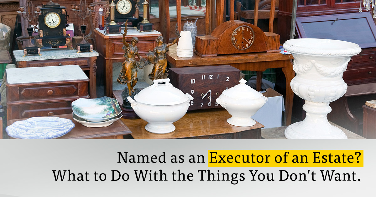 What to Do with the Possessions a Parent Leaves Behind